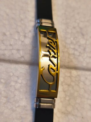 Pulsera acero inoxidable y caucho para elegir