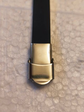Pulsera acero inoxidable y caucho para elegir
