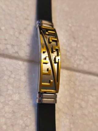 Pulsera acero inoxidable y caucho para elegir
