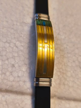 Pulsera acero inoxidable y caucho para elegir