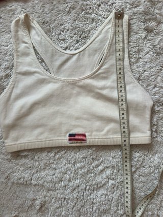 Crop top rojo y blanco Jocavi y sport América