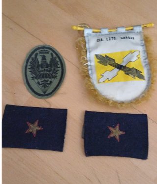 Lote militar: parches y manguitos Nº2