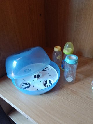 Esterilizador y biberones