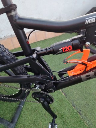 Bicicleta doble suspensión  Talla M rueda 26