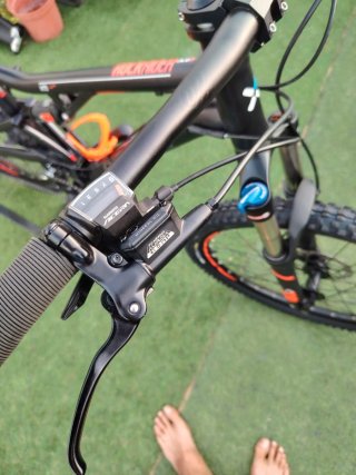 Bicicleta doble suspensión  Talla M rueda 26