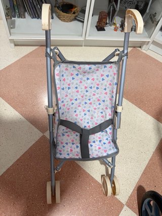 Cochecito de juguete y silla de paseo de juguete