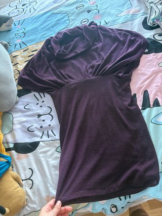 Vestido fiesta morado talla M