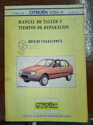 Manual Citroën Visa II - Taller y Reparación