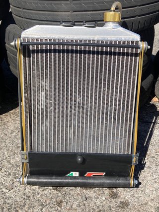Radiador Kart KZ AF con cortinilla