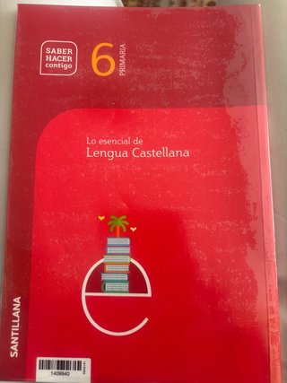 Libro lo esencial de lengua 6 primaria