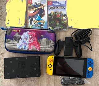 Nintendo Switch y  juegos a parte