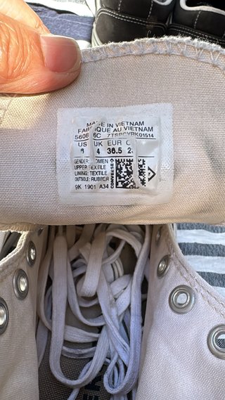 Converse Chuck Taylor Lift Plataforma Blancas
