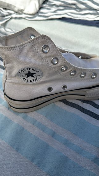 Converse Chuck Taylor Lift Plataforma Blancas