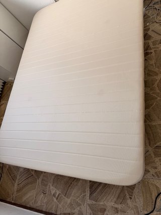 Cama base tapizada