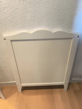 Cuna Ikea Hensvik con colchón