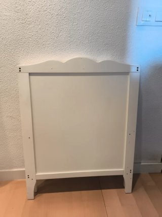 Cuna Ikea Hensvik con colchón