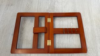 Atril de madera para portátil o libro, partituras