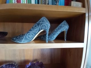 Scarpe donna decolté tacco alto