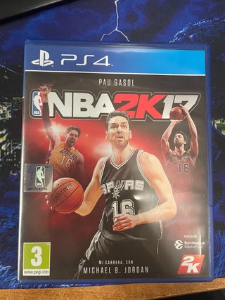 NBA 2K17 PS4 (PlayStation 4) - Pau Gasol