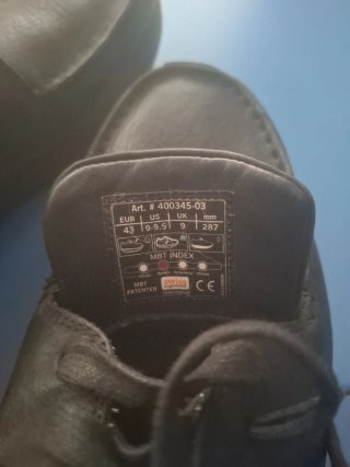 Zapatos MBT Negros Hombre