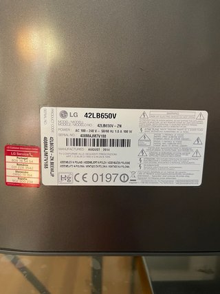 Televisor LG 42LB650V