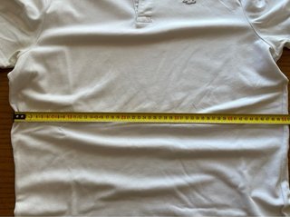 Polo Hollister Blanco Talla L