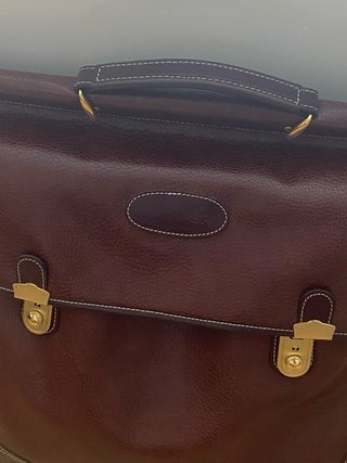 Maletín ejecutivo vintage CEPSA marrón