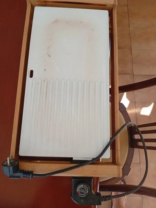 Plancha Eléctrica Parrilla Termostato