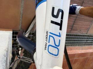 Bicicleta Rockrider ST100 20 Blanca