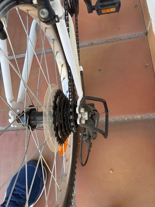 Bicicleta Rockrider ST100 20 Blanca