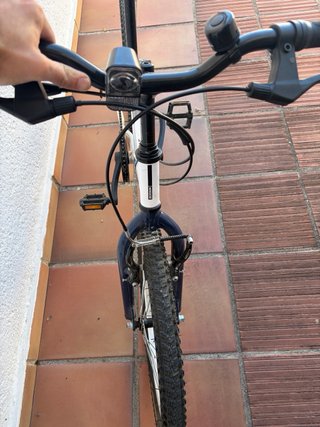 Bicicleta Rockrider ST100 20 Blanca