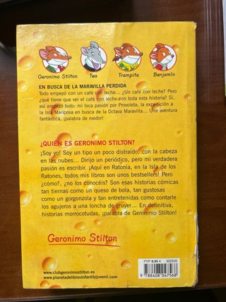 Pack libros Geronimo Stilton
