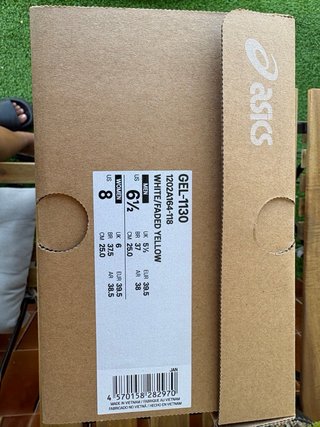 Zapatillas ASICS Mujer Blanco y Dorado
