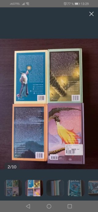 Saga Completa de Harry Potter, 3 Primera Edición.