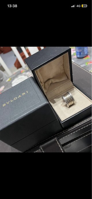 Anillo Bvlgari B.zero1 4 bandas Talla 54