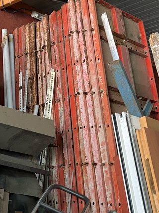 Placas de encofrar metálicas