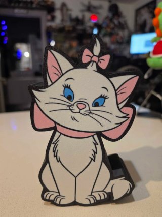 Marie Sentada Caja de Luz Disney