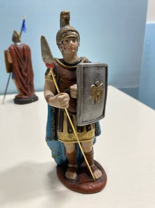 Lote de 6 figuras de Romanos para Belén