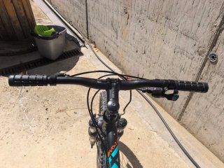 Bicicleta Orbea Niño Negra y Turquesa