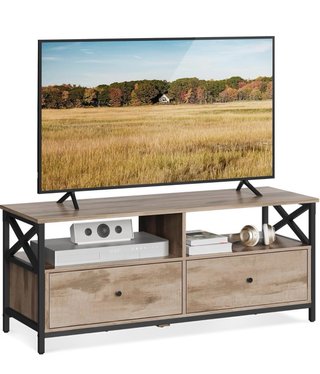 Mesa TV madera y metal