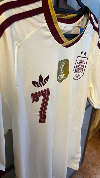 Camiseta España Ferran 7 con 2 estrellas