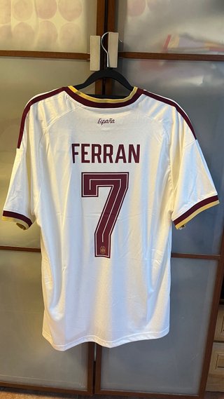 Camiseta España Ferran 7 con 2 estrellas