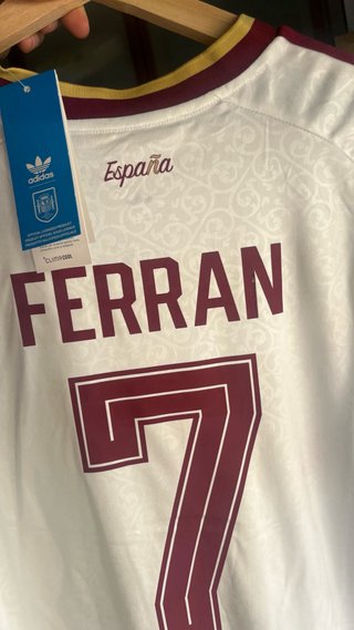 Camiseta España Ferran 7 con 2 estrellas