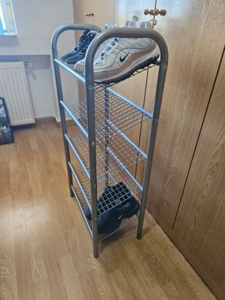 Zapatero metálico 5 baldas