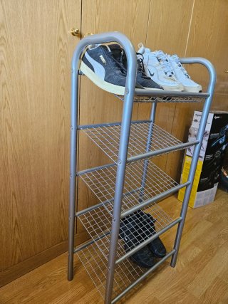 Zapatero metálico 5 baldas
