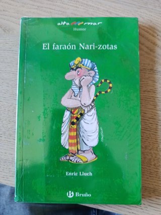 Libro El faraón Nari-zotas de Enric Lluch