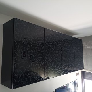 Mueble de Almacenaje con Diseño Floral