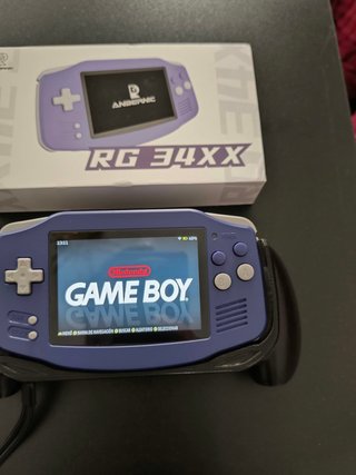Anbernic RG34XX + Grip + Kingston 64GB
