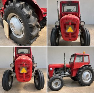 Massey Ferguson 35 Tractor Rojo