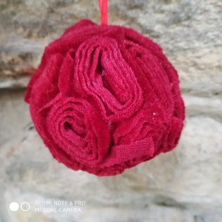 Bolas Decorativas Rojas Navidad